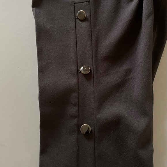 Loft Marisa Black Trousers with Side Buttons - Picture 7 of 7